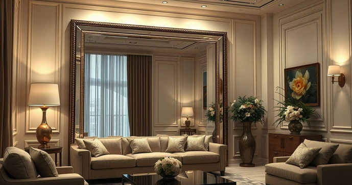 Espelho Bisotado para Sua Decoração: Estilo e Elegância em Cada Detalhe Espelho Bisotado para Sua Decoração: Estilo e Elegância em Cada Detalhe